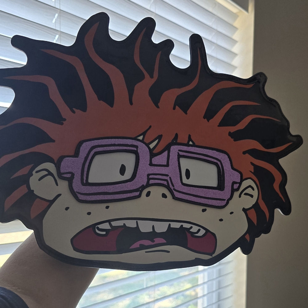 Rugrats Chuckie Finster Face Bag